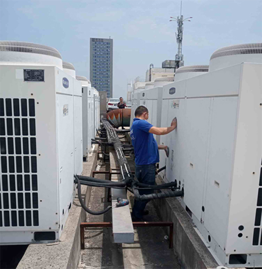 平顶山中央空调制热和不制冷系统维修方法